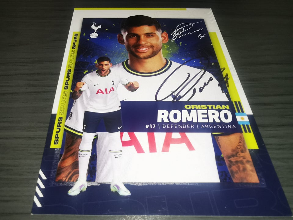 Autografer, Cristian Romero