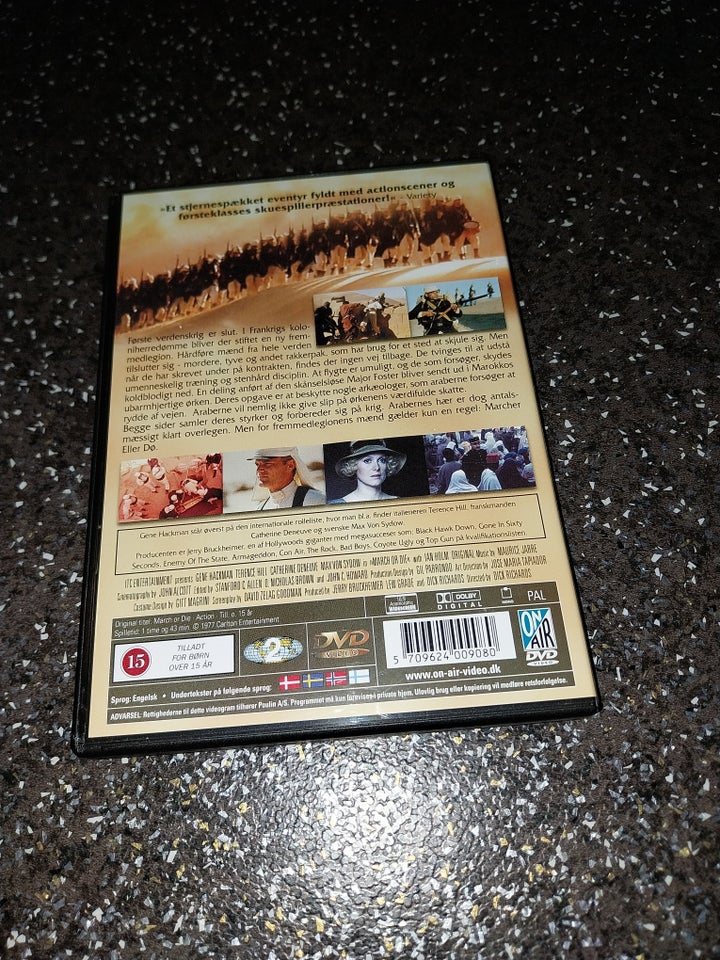 Fremmedlegionens Helte, DVD,