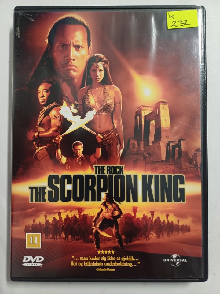 The Scorpion King, DVD, eventyr