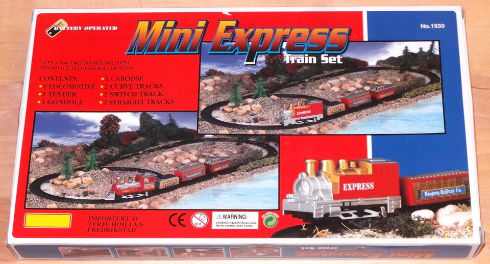 Mini Express Train Set - mini tog,