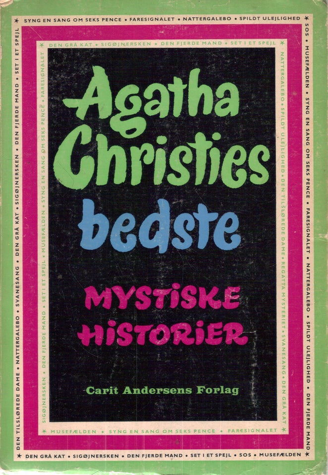 Mystiske historier, Af Agatha