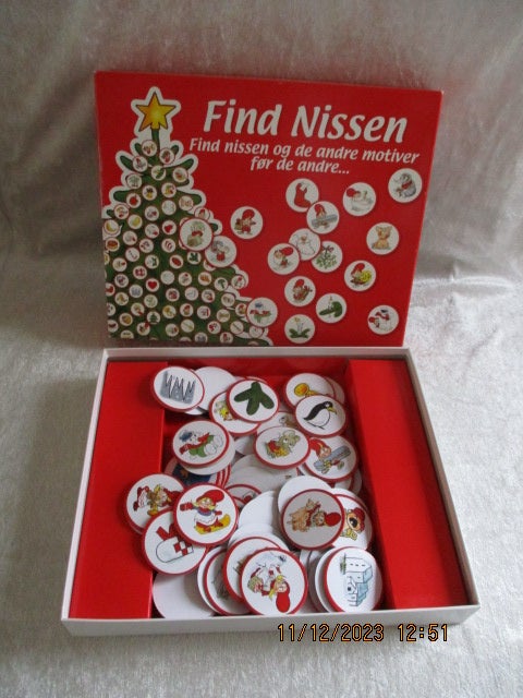 Find Nissen, Familiespil,