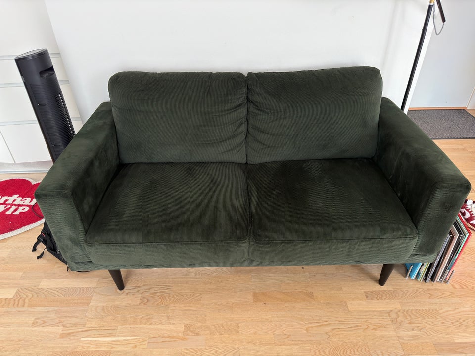 Sofa, fløjl, 2 pers.