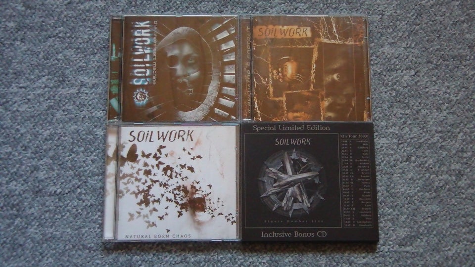 Soilwork: CD'er, metal