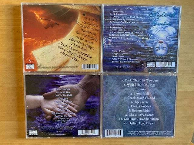 Nightwish: 4 albums, metal