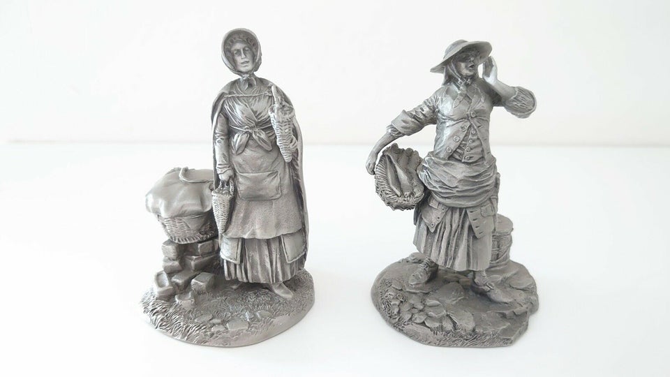 2 tinfigurer fra quot;Fine Pewter JP