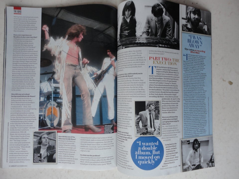 the WHO , PETE TOWNSEND , Magasin