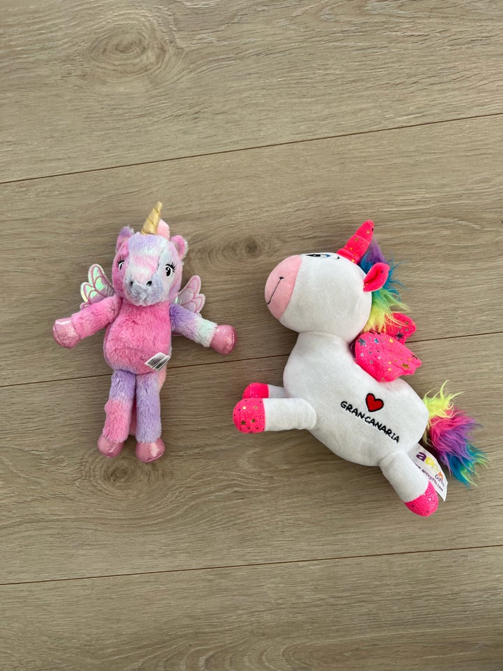 Enhjørning bamser - Unicorn bamse