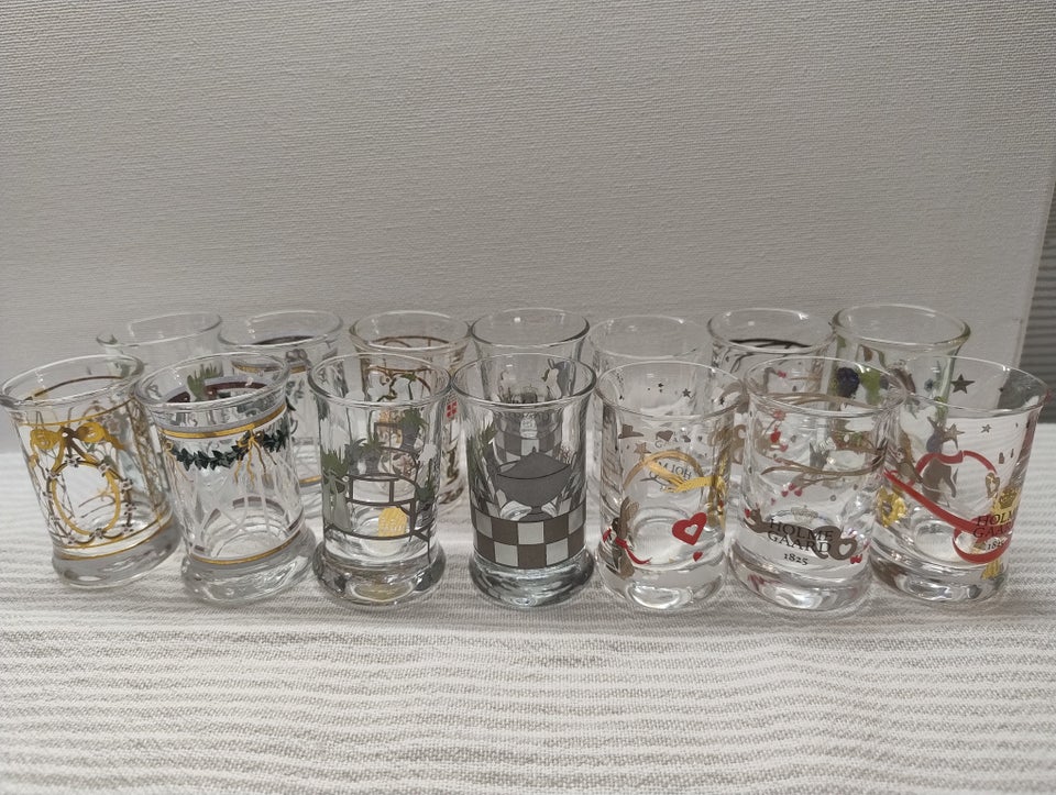 Glas, 16 juleglas, Holmegård