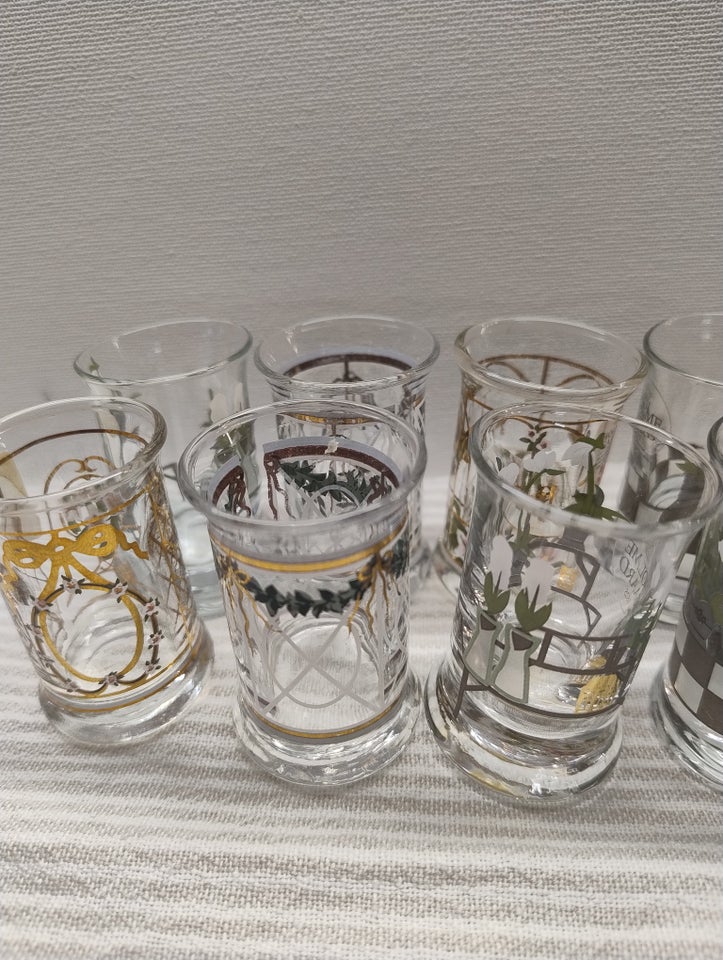 Glas, 16 juleglas, Holmegård