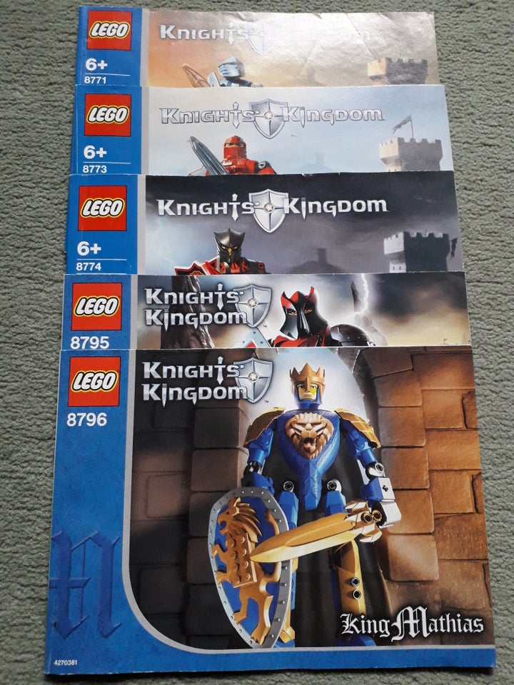 Lego andet Manualer