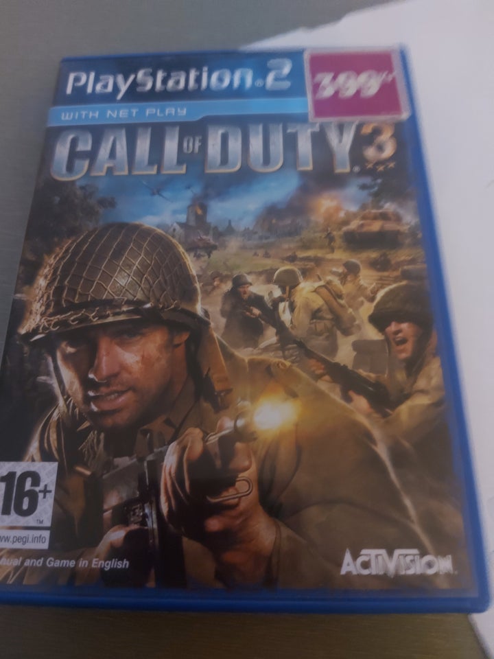 Call of duty 3, PS2