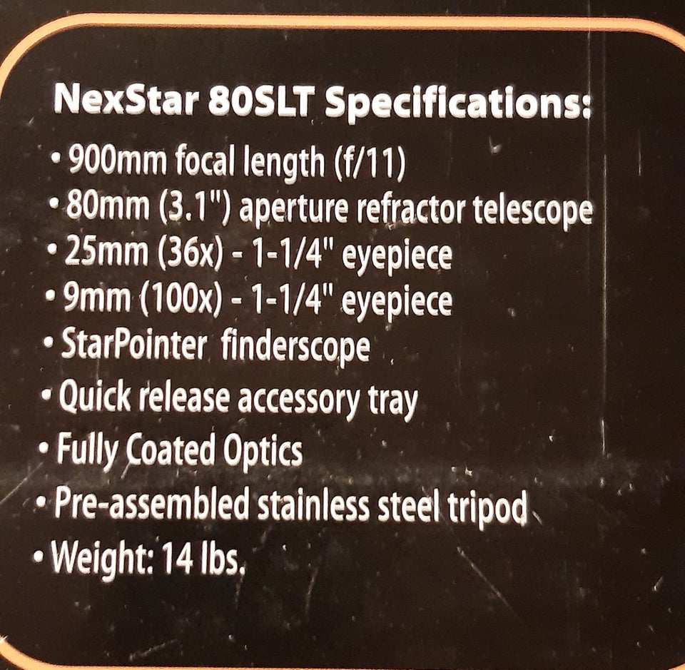 Stjernekikkert Celestron nexstar