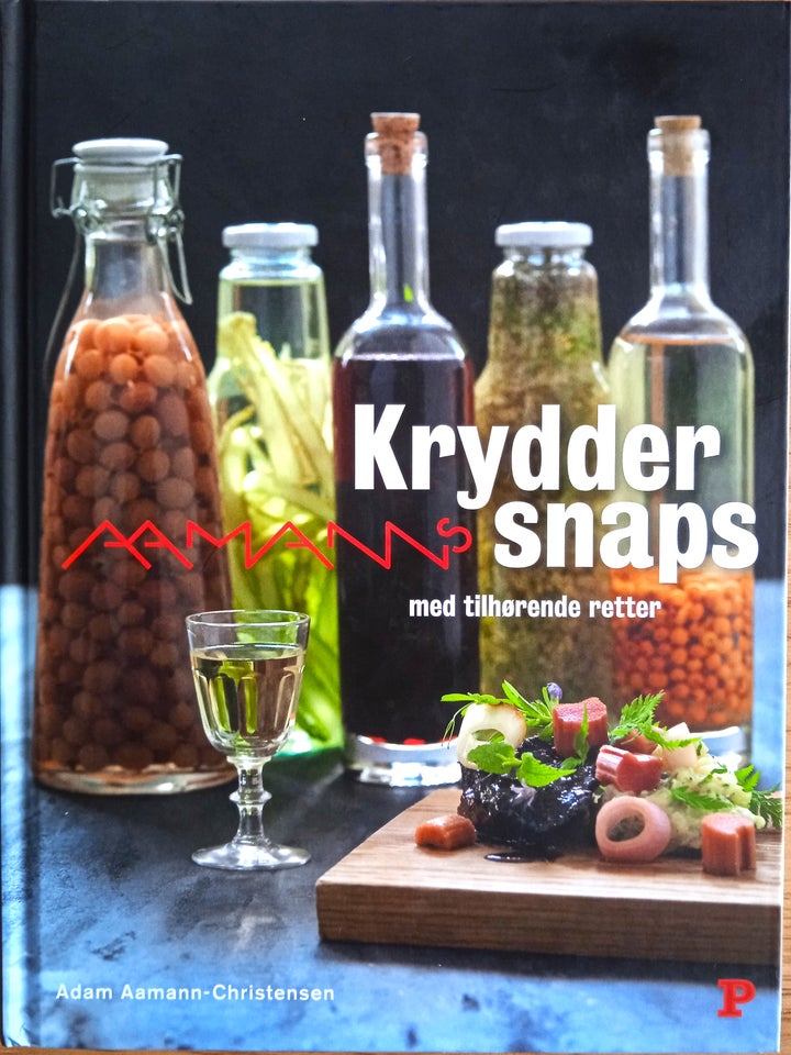 Kryddersnaps med tilhørende