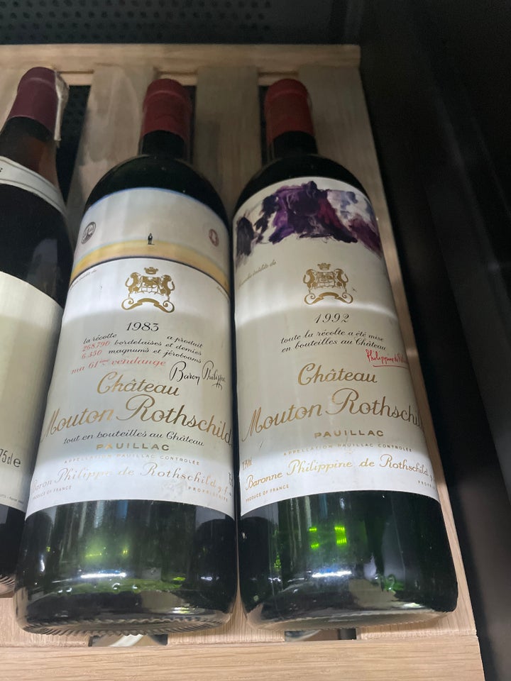 Vin, Mouton Rotschild 83 og 92