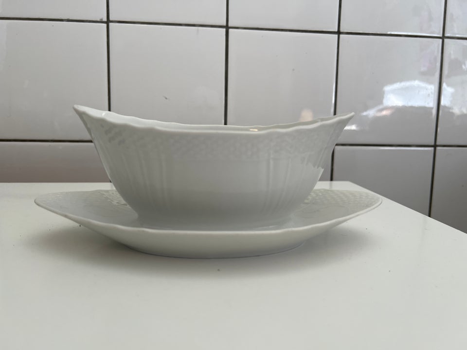 Porcelæn Sovseskål/sovsekande