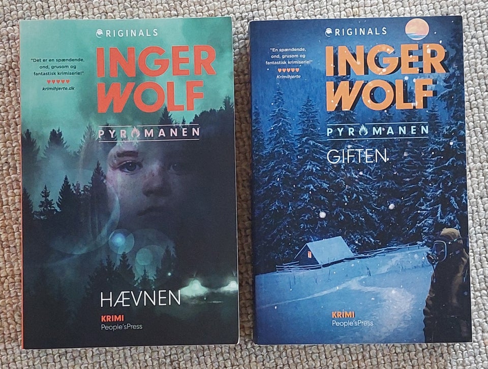 Hævnen og Giften Inger Wolf