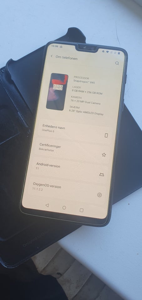 OnePlus 6, 256 GB 8GB Ram , Perfekt