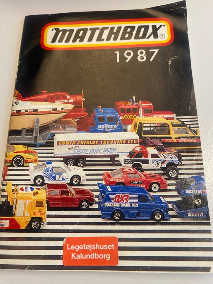 Modelbil, Matchbox katalog 1987