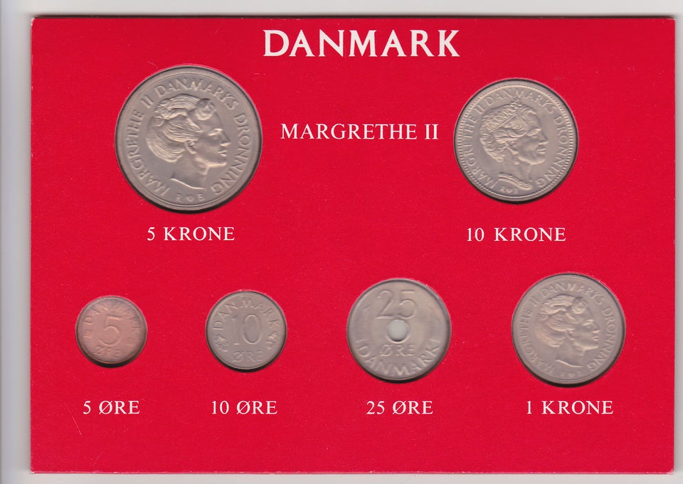 Danmark, mønter, 1983