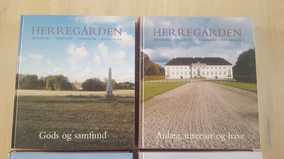 Herregården - bind 1-4 (komplet),