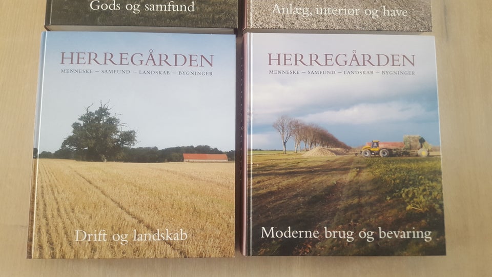 Herregården - bind 1-4 (komplet),