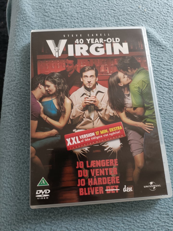 40 year old virgin, DVD, komedie