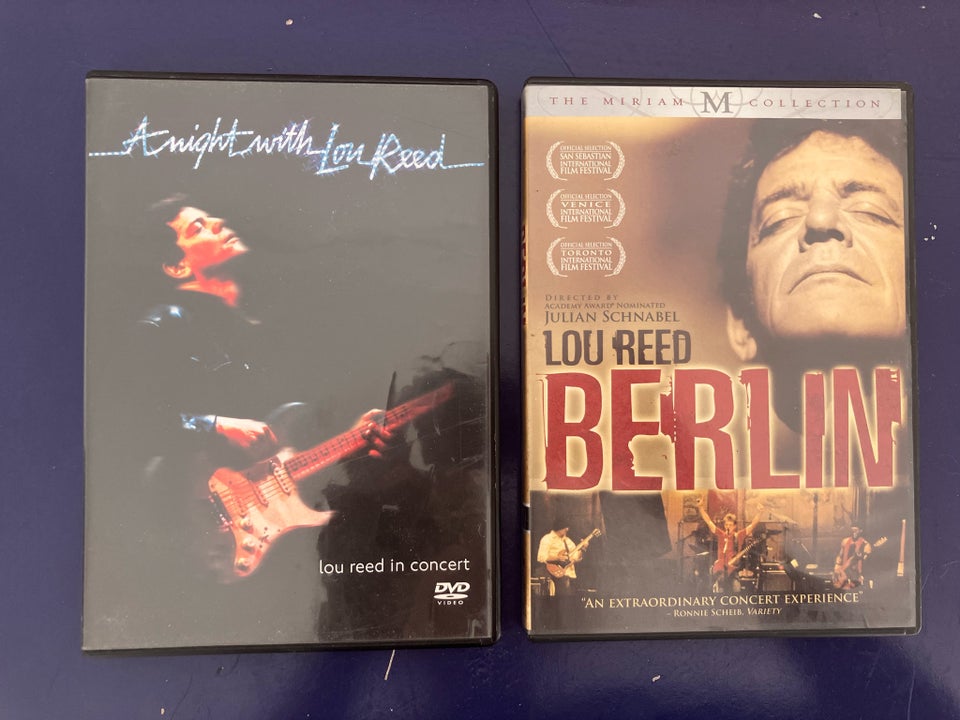 A night with Lou Reed DVD