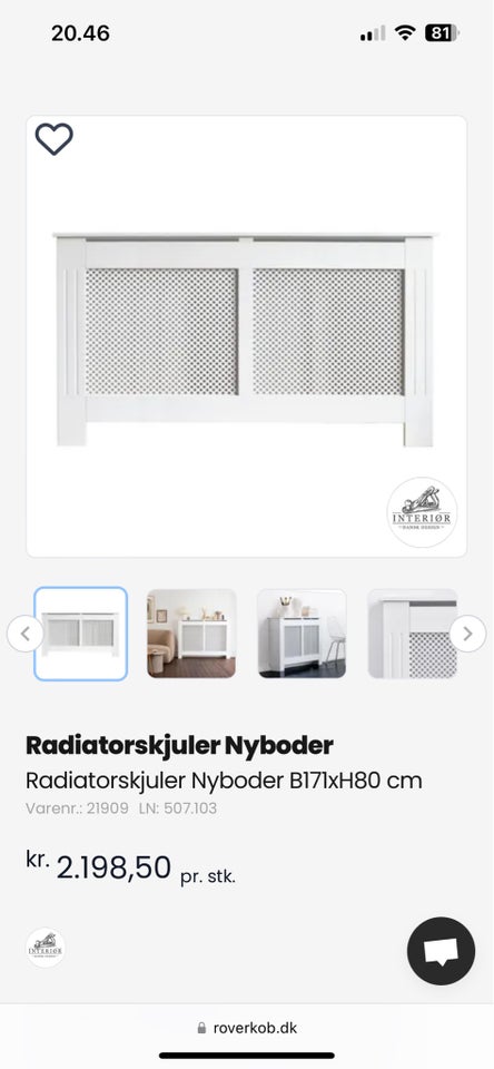 Radiatorskjuler