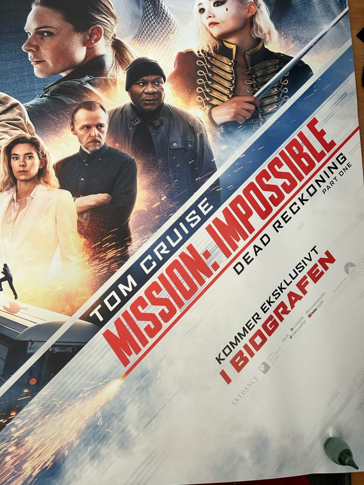 Stor filmplakat Mission