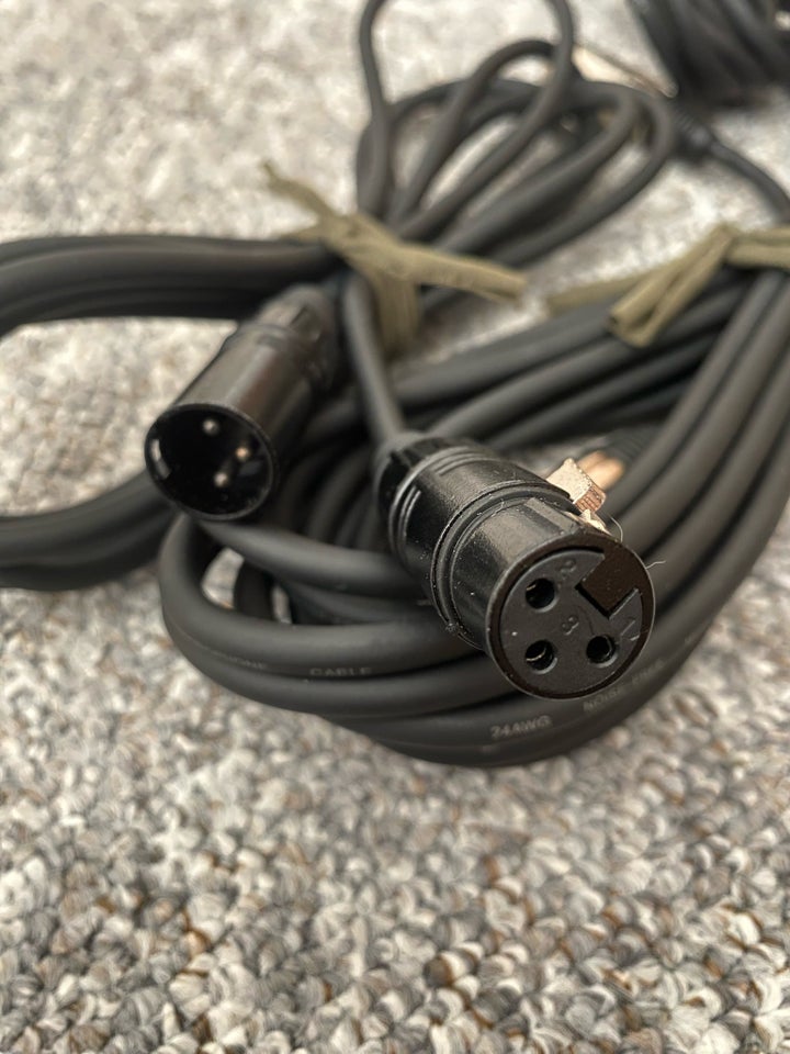 Lydkabel XLR / mikrofon kabel