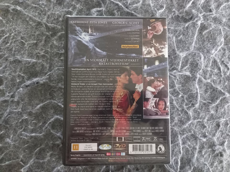 Titanic, DVD, drama