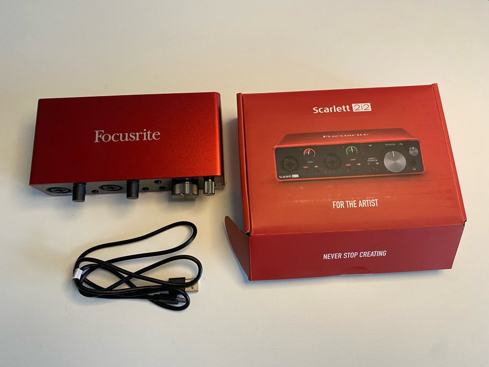 Andet, Focusrite Scarlett 2i2 3gen