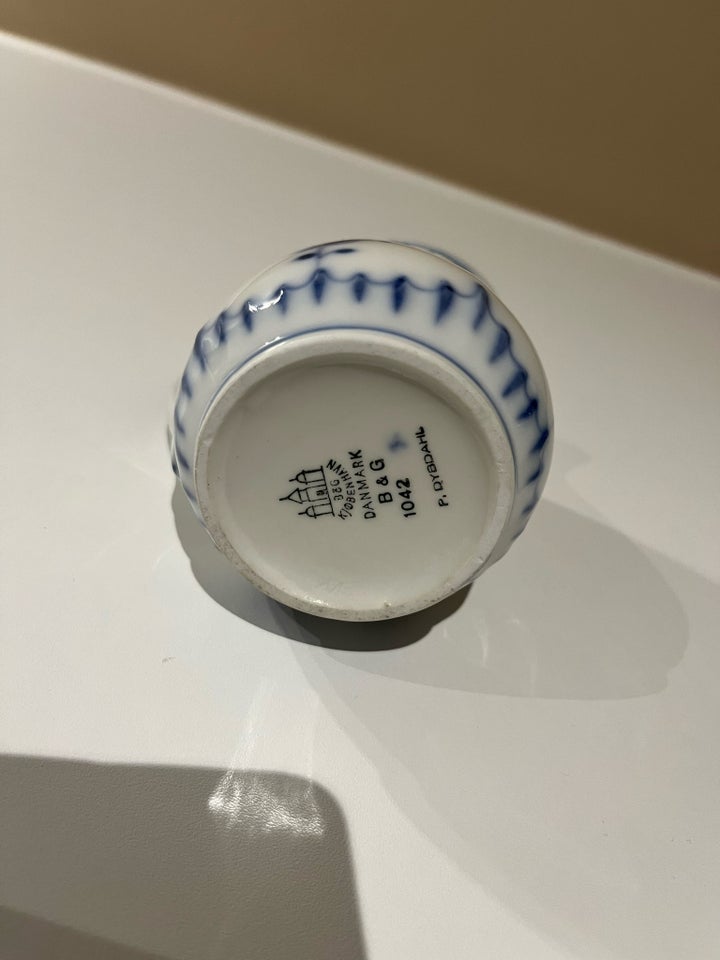 Porcelæn, Mælkekande bing og