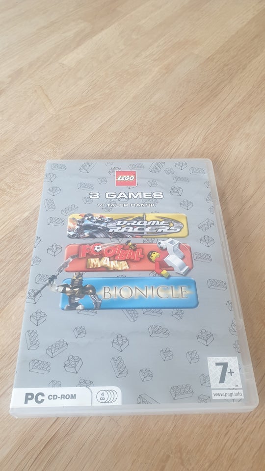 LEGO – 3 Games (Box-set med 4 discs),