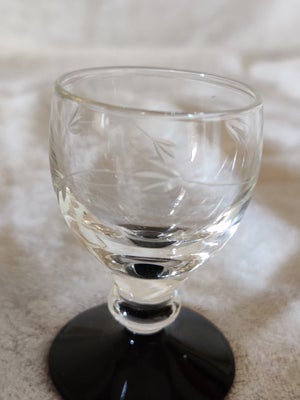 Glas 4 Holmegaard snapseglas med