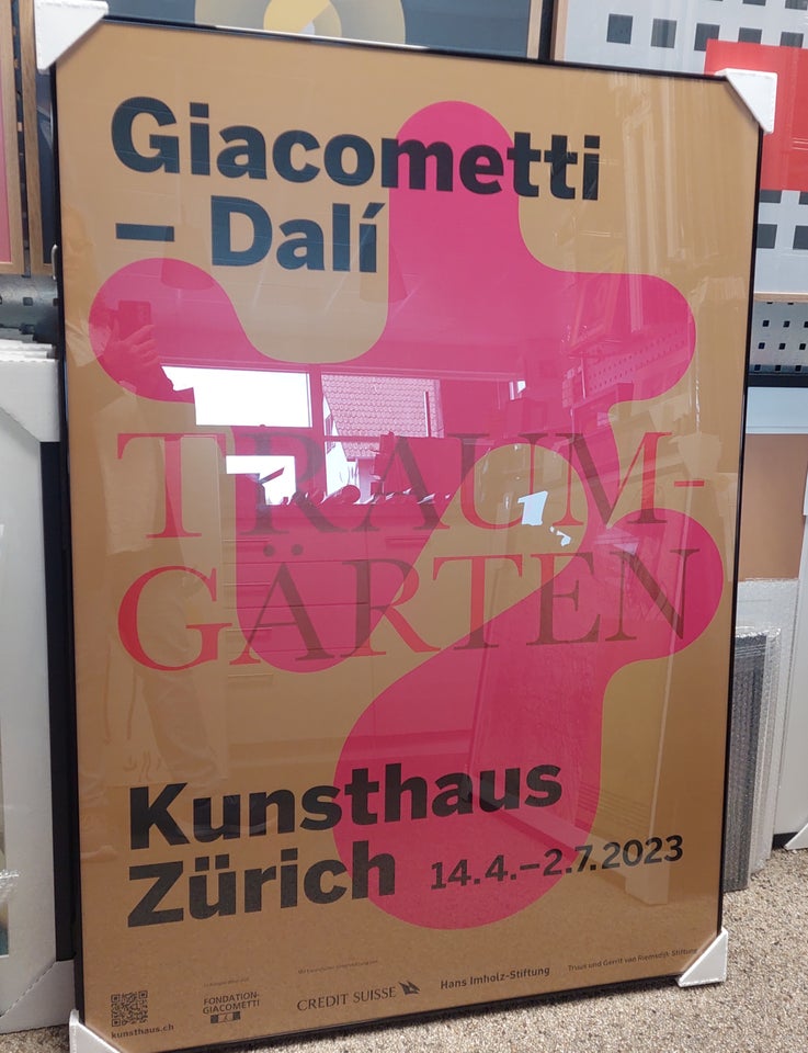 Flot plakat fra Kunsthaus Zürich