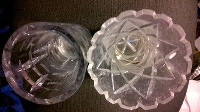 Glas vaser krystalvaser