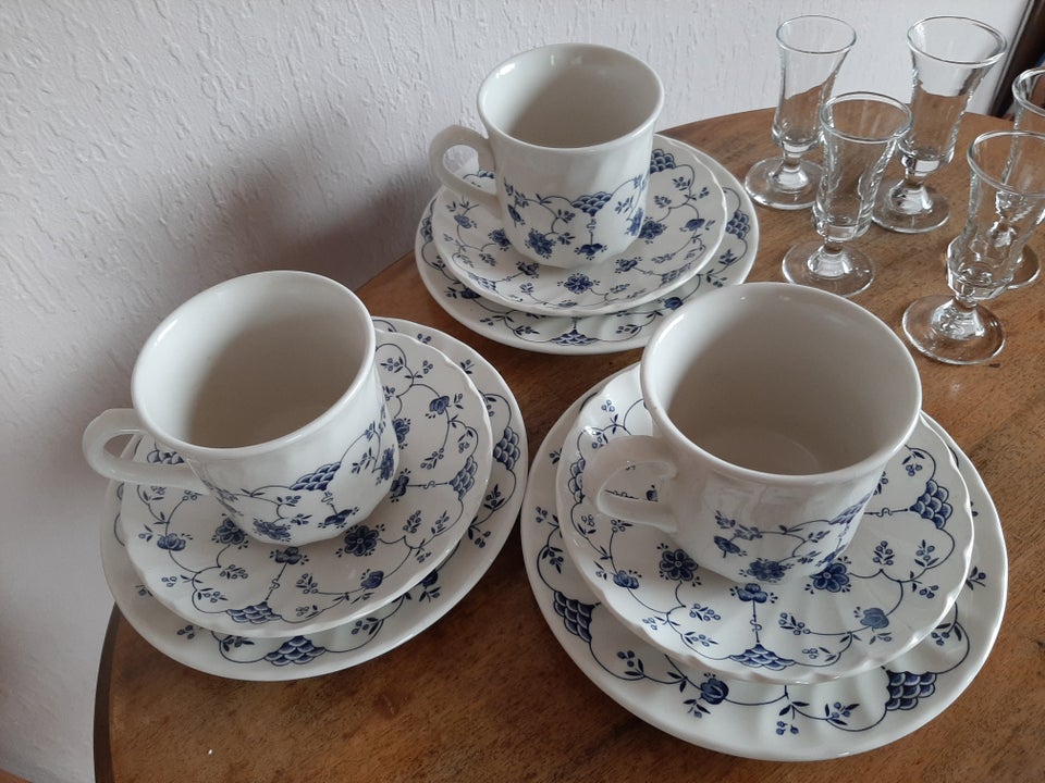 Porcelæn Kaffe og kage English