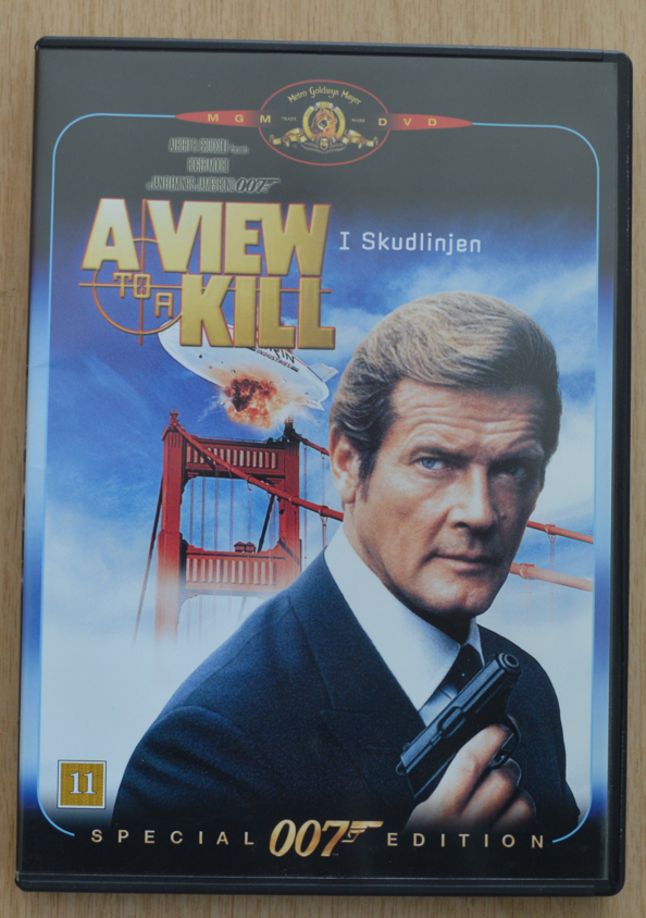 James Bond A View to a Kill, DVD,