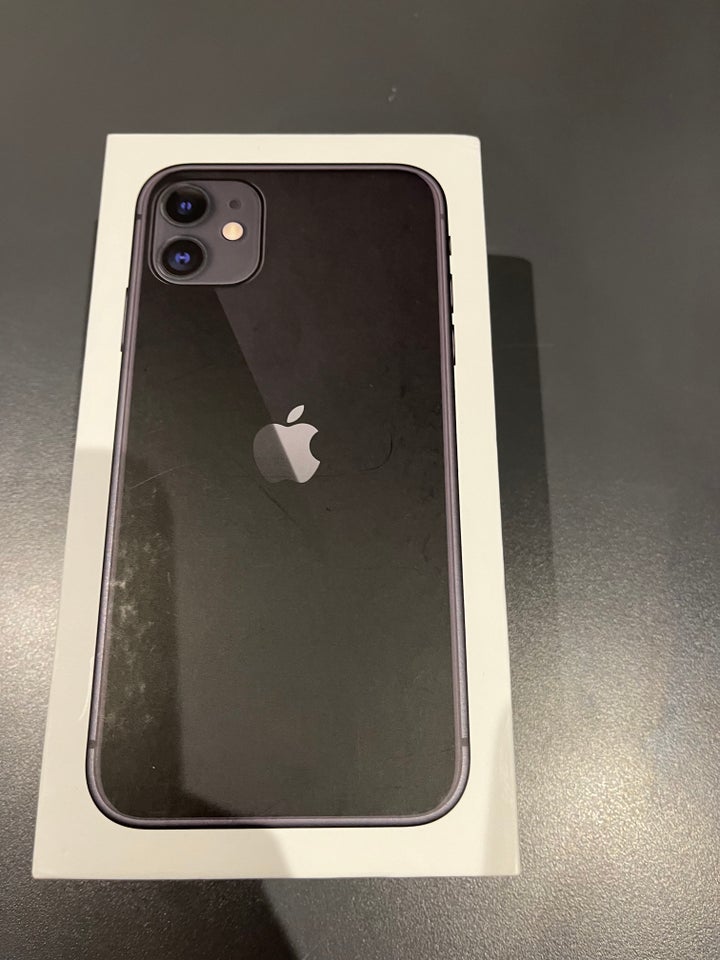 iPhone 11, 64 GB, sort