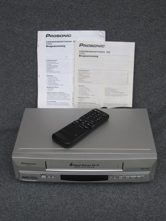 VHS videomaskine, Prosonic,