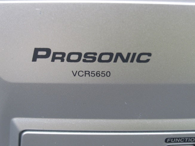 VHS videomaskine, Prosonic,