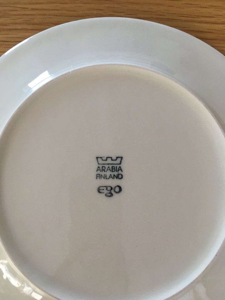 Porcelæn, Tallerken, Arabia ego