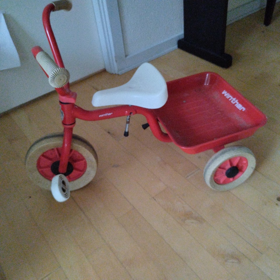 Unisex børnecykel trehjulet