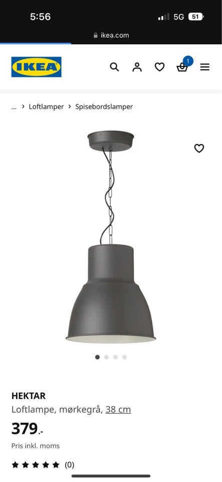 Anden loftslampe, Ikea