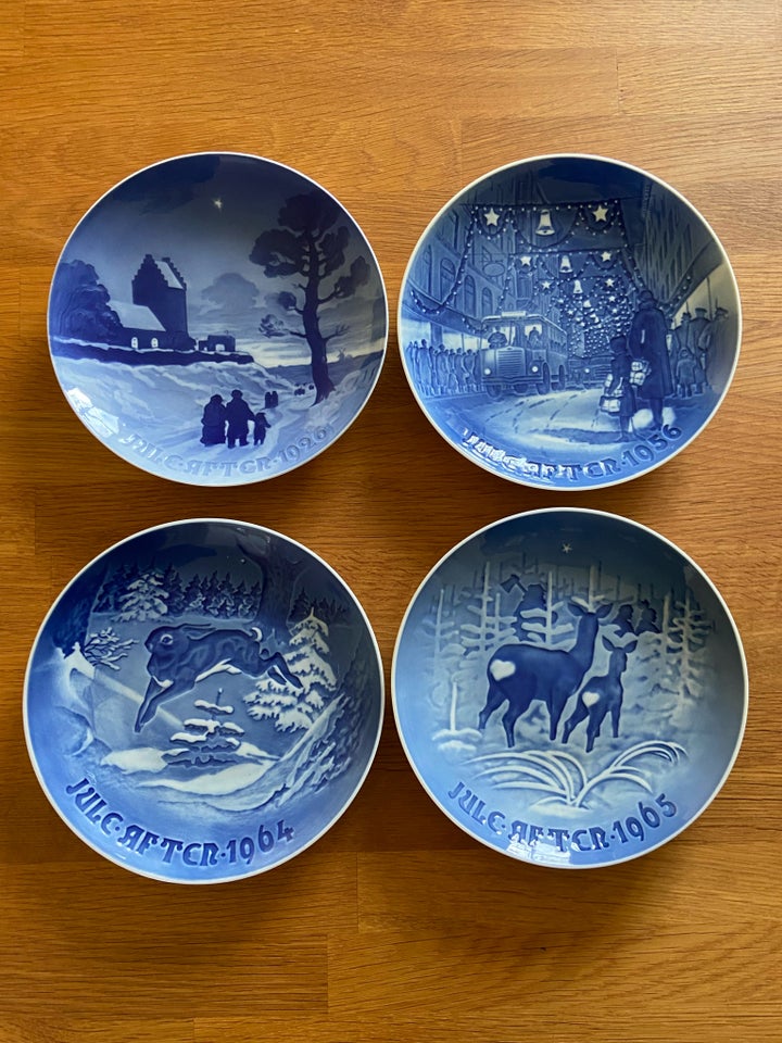 Juleplatter 1926, 1956, 1964 og