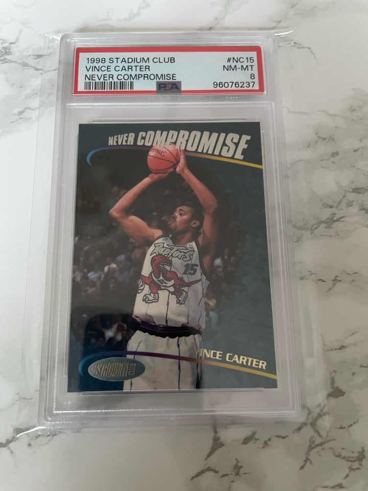 Samlekort, 1998 Vince Carter Psa 8