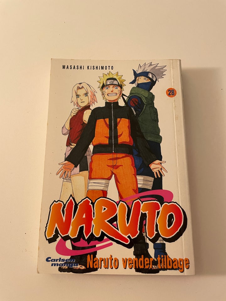 Naruto manga bøger 1-34, 48, 51-55