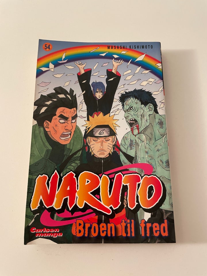 Naruto manga bøger 1-34, 48, 51-55